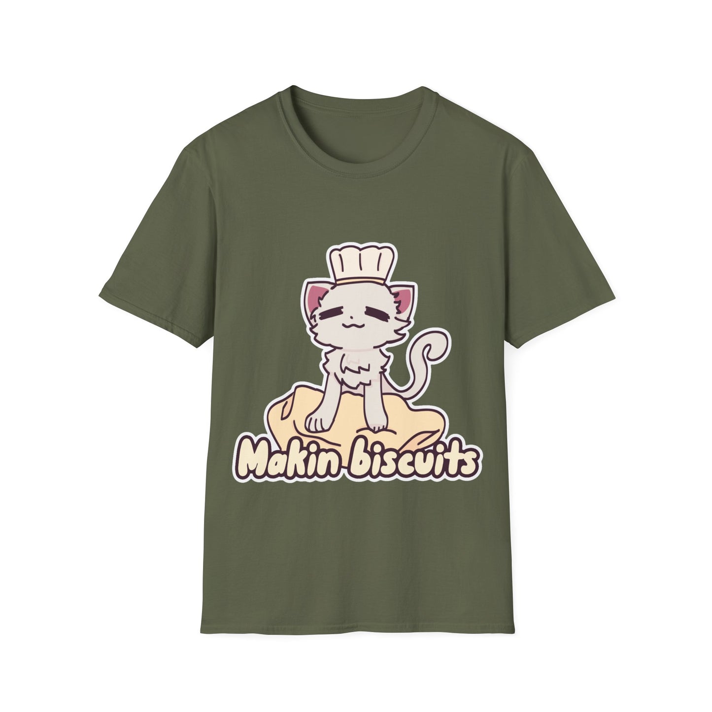 Making Biscuits-Cream. Unisex Softstyle T-Shirt