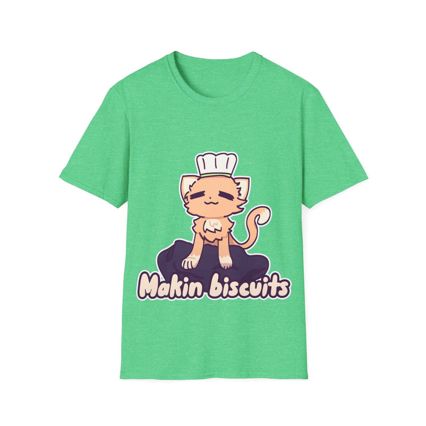 Makin' Biscuits- Orange. Unisex Softstyle T-Shirt