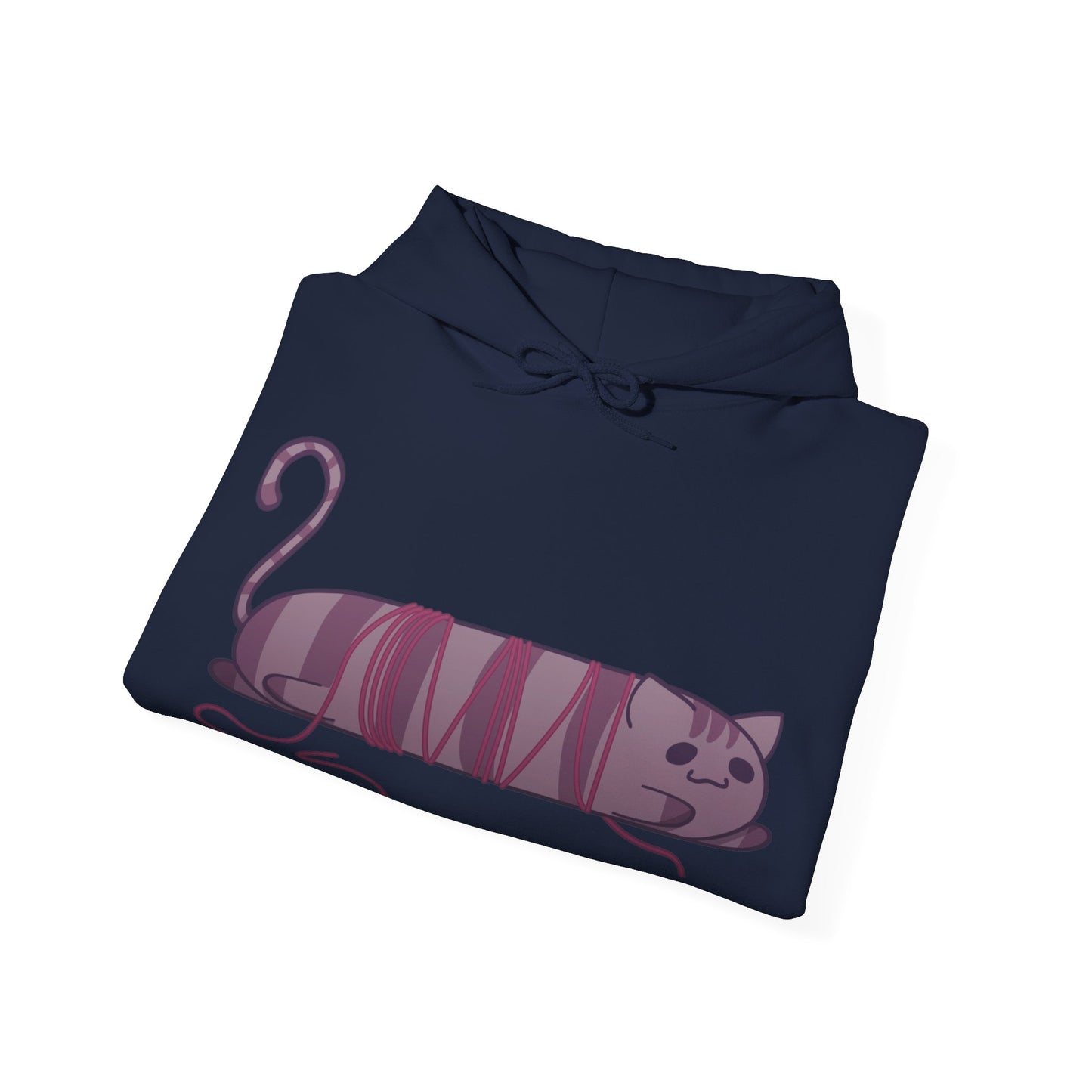 Longcat with string. Unisex Heavy Blend™ Hooded Sweatshirt