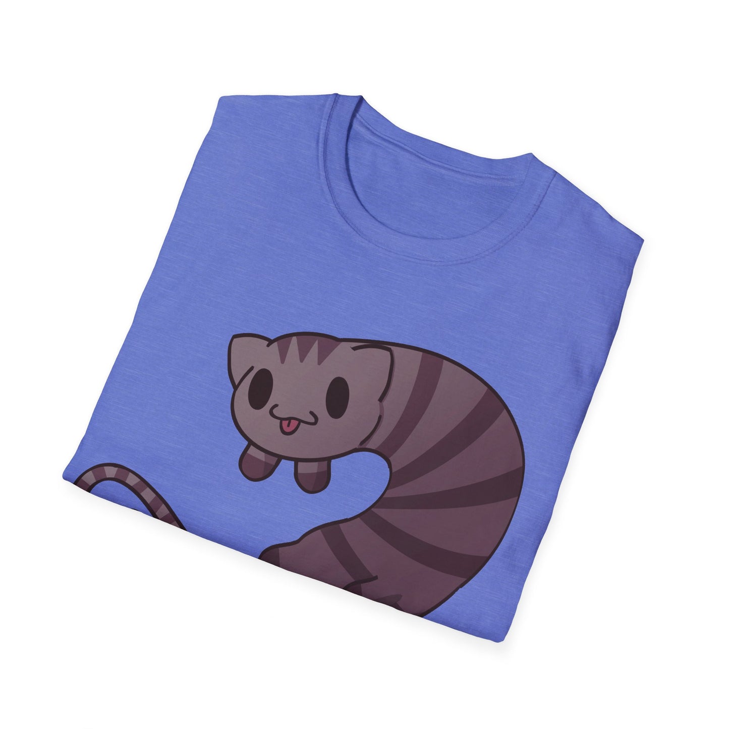 Long cat- Unisex Softstyle T-Shirt