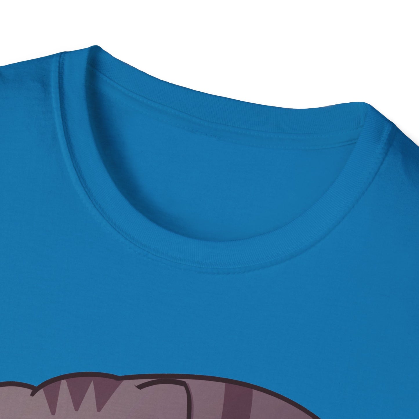 Long cat- Unisex Softstyle T-Shirt