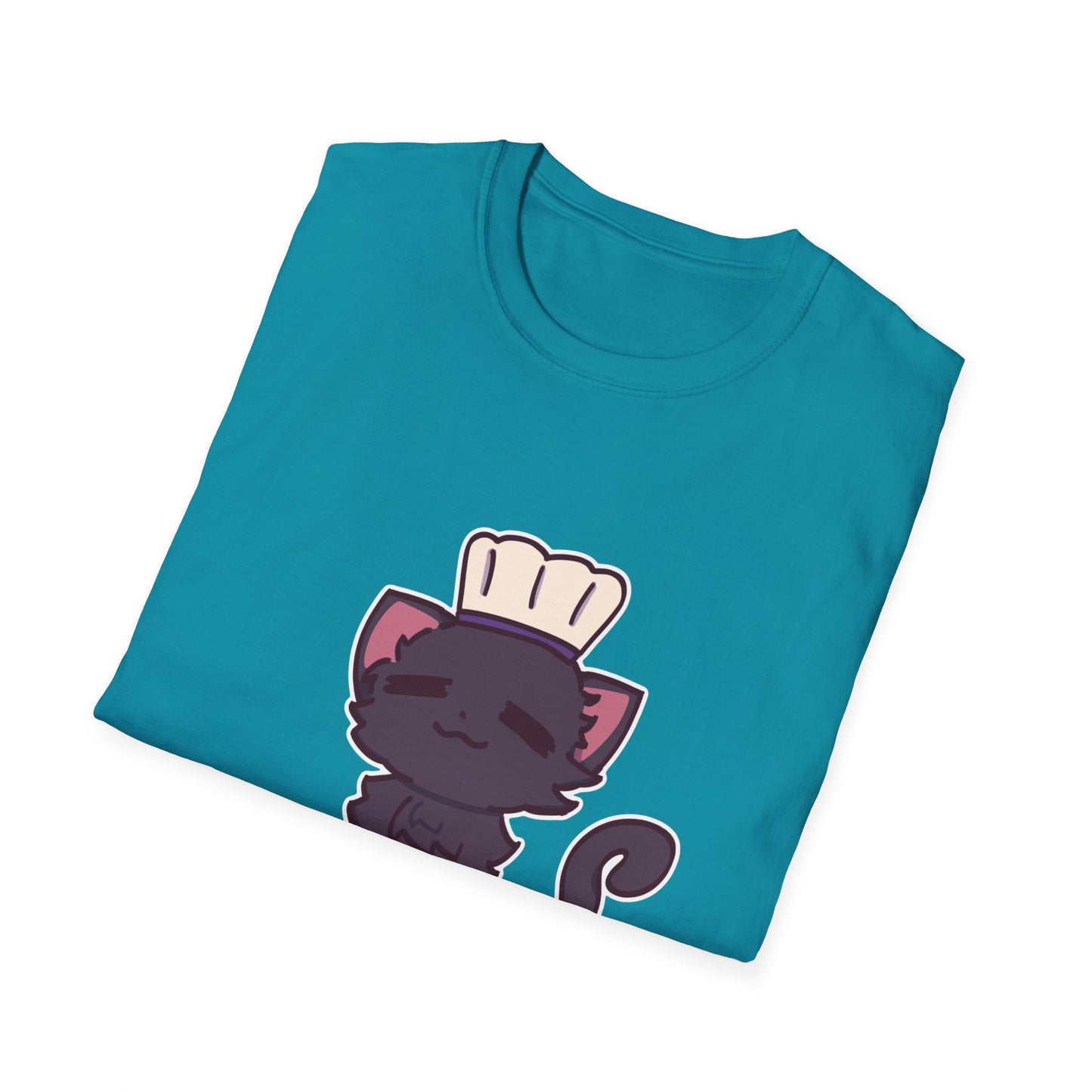 Makin' Biscuits- Black. Unisex Softstyle T-Shirt