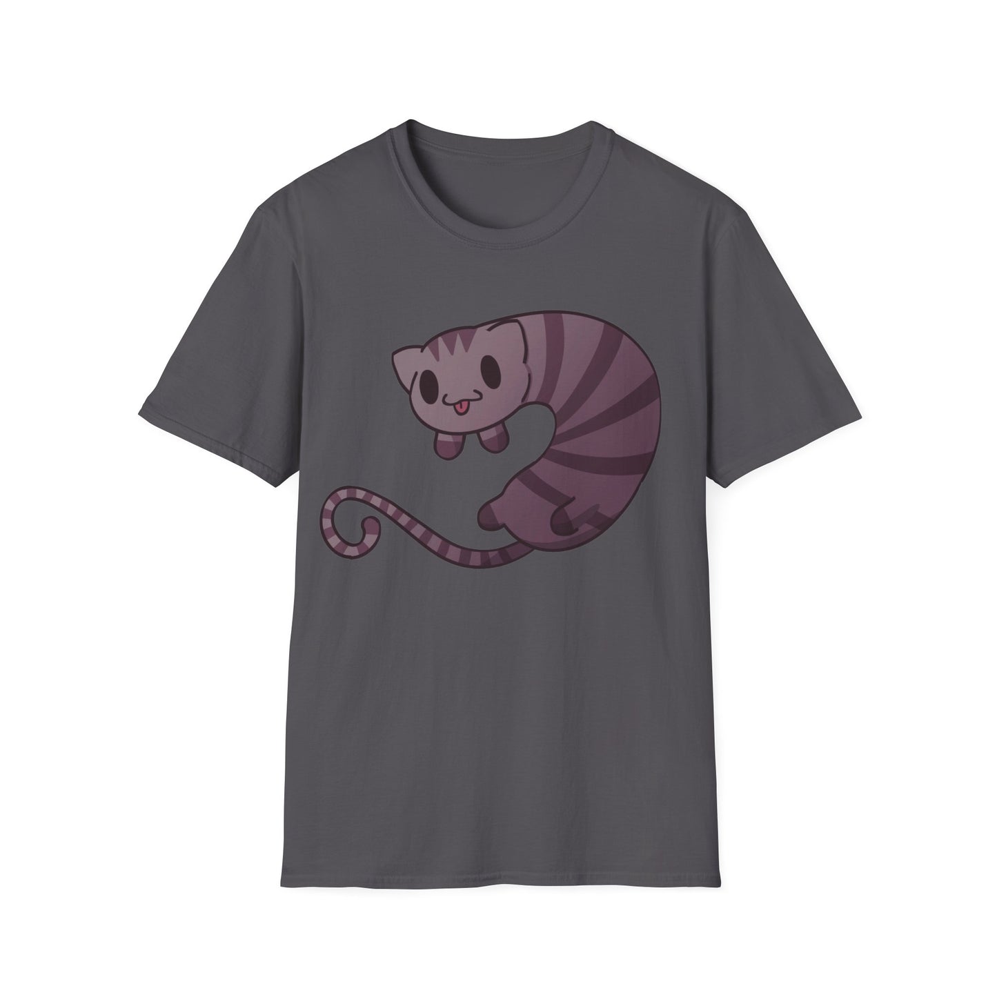 Long cat- Unisex Softstyle T-Shirt