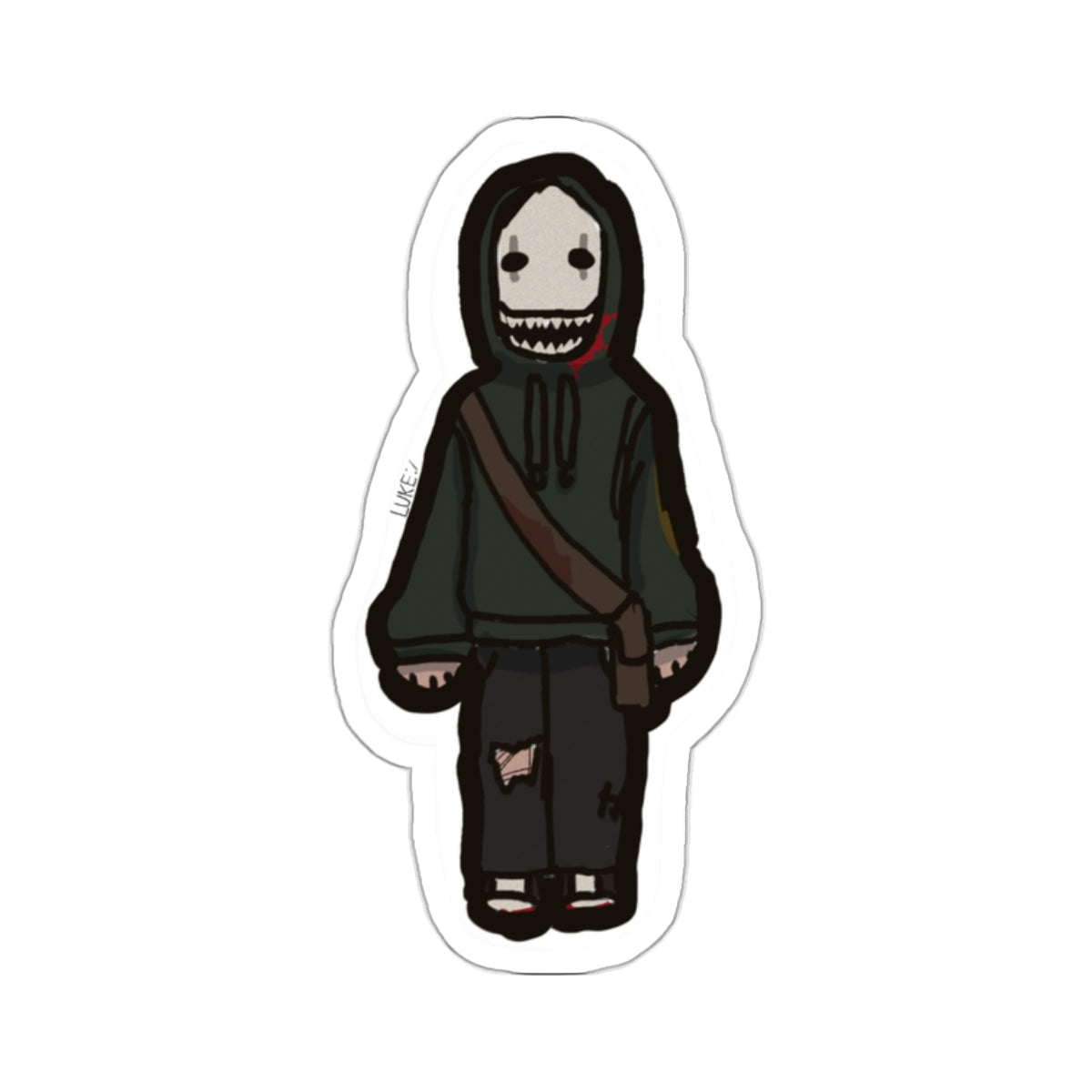 Spooky Kid- Kiss-Cut Sticker