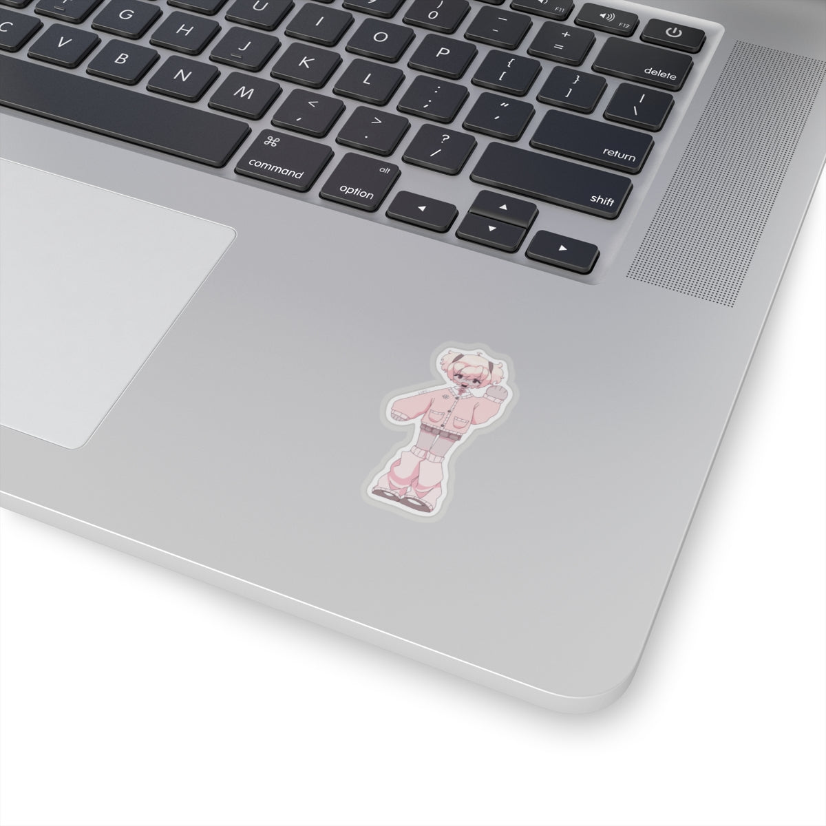 Peach girl Kiss-Cut Sticker