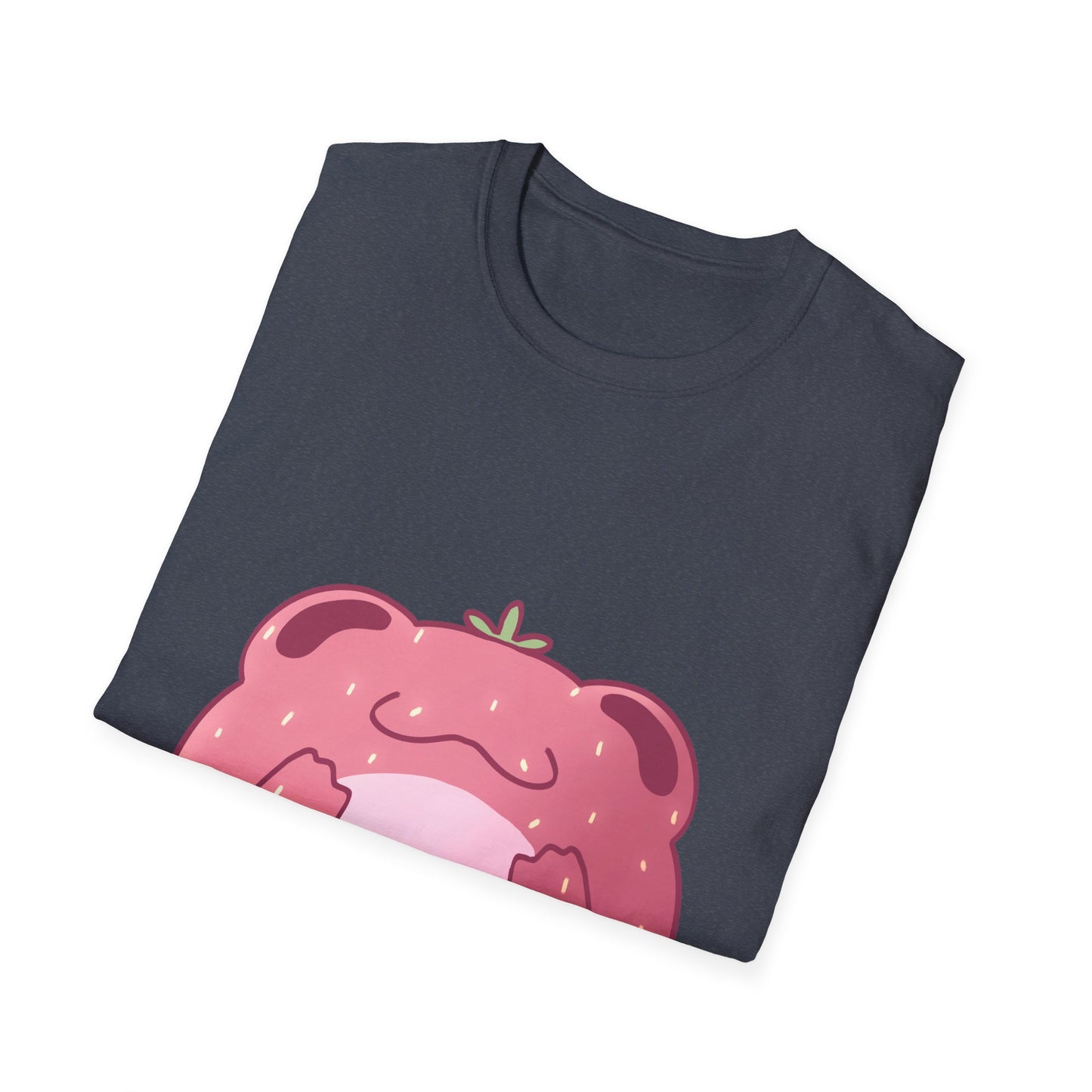 Strawberry Frog-Unisex Softstyle T-Shirt
