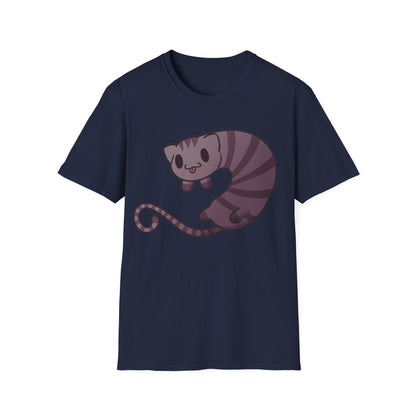 Long cat- Unisex Softstyle T-Shirt