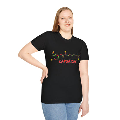 Capsaicin Chillies- Unisex Softstyle T-Shirt