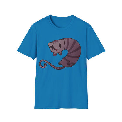 Long cat- Unisex Softstyle T-Shirt