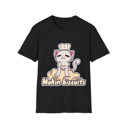 Making Biscuits-Cream. Unisex Softstyle T-Shirt