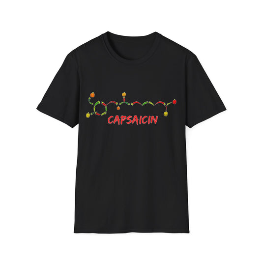 Capsaicin Chillies- Unisex Softstyle T-Shirt