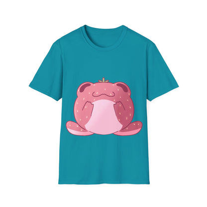 Strawberry Frog-Unisex Softstyle T-Shirt