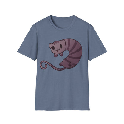 Long cat- Unisex Softstyle T-Shirt