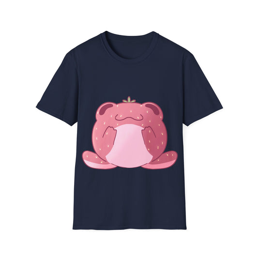 Strawberry Frog-Unisex Softstyle T-Shirt