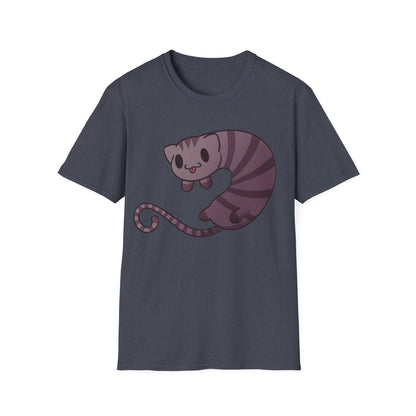 Long cat- Unisex Softstyle T-Shirt