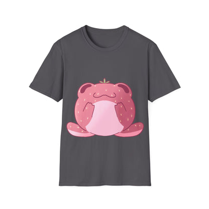 Strawberry Frog-Unisex Softstyle T-Shirt