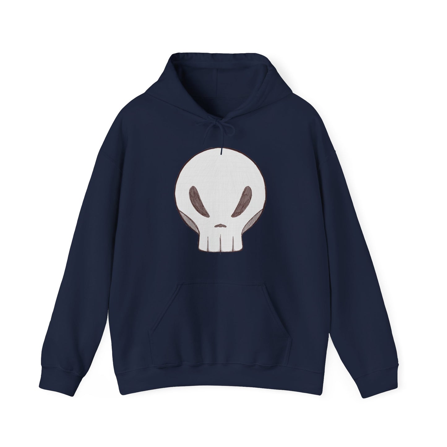 White Skull-Unisex Heavy Blend™ Hooded Sweatshirt