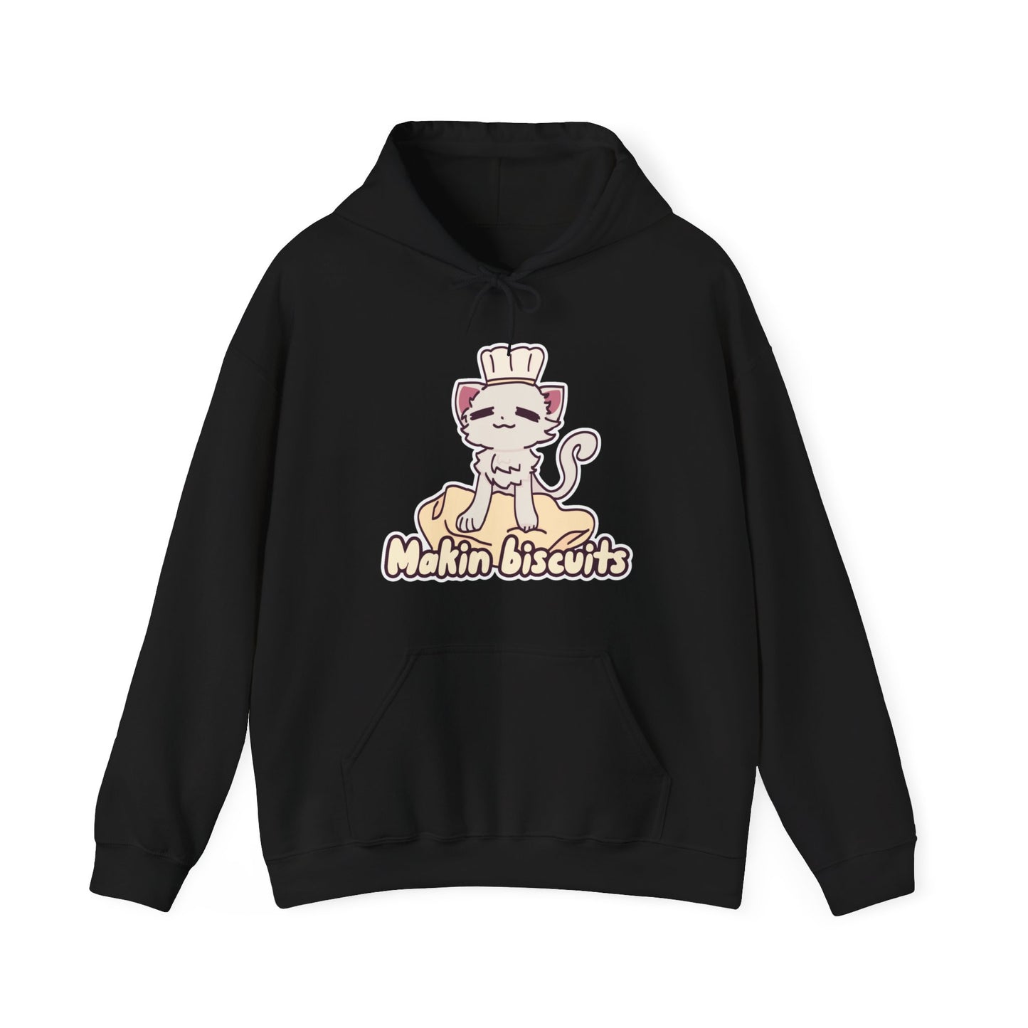 Makin' Biscuits- Cream. Unisex Heavy Blend™ Hooded Sweatshirt