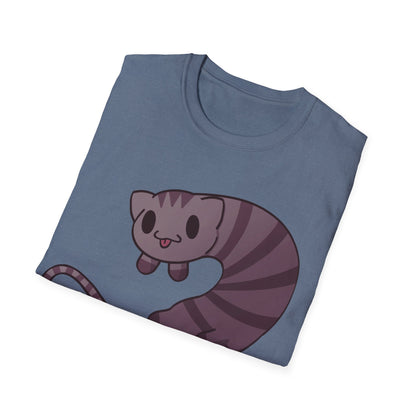Long cat- Unisex Softstyle T-Shirt