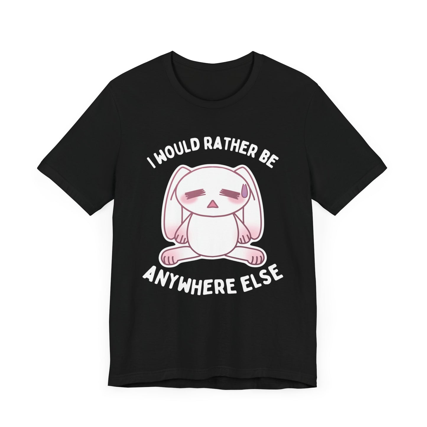 Nervous Rabbit-Unisex Jersey Short Sleeve Tee