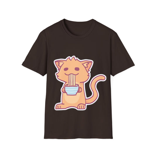 Noodlecat- Unisex Softstyle T-Shirt