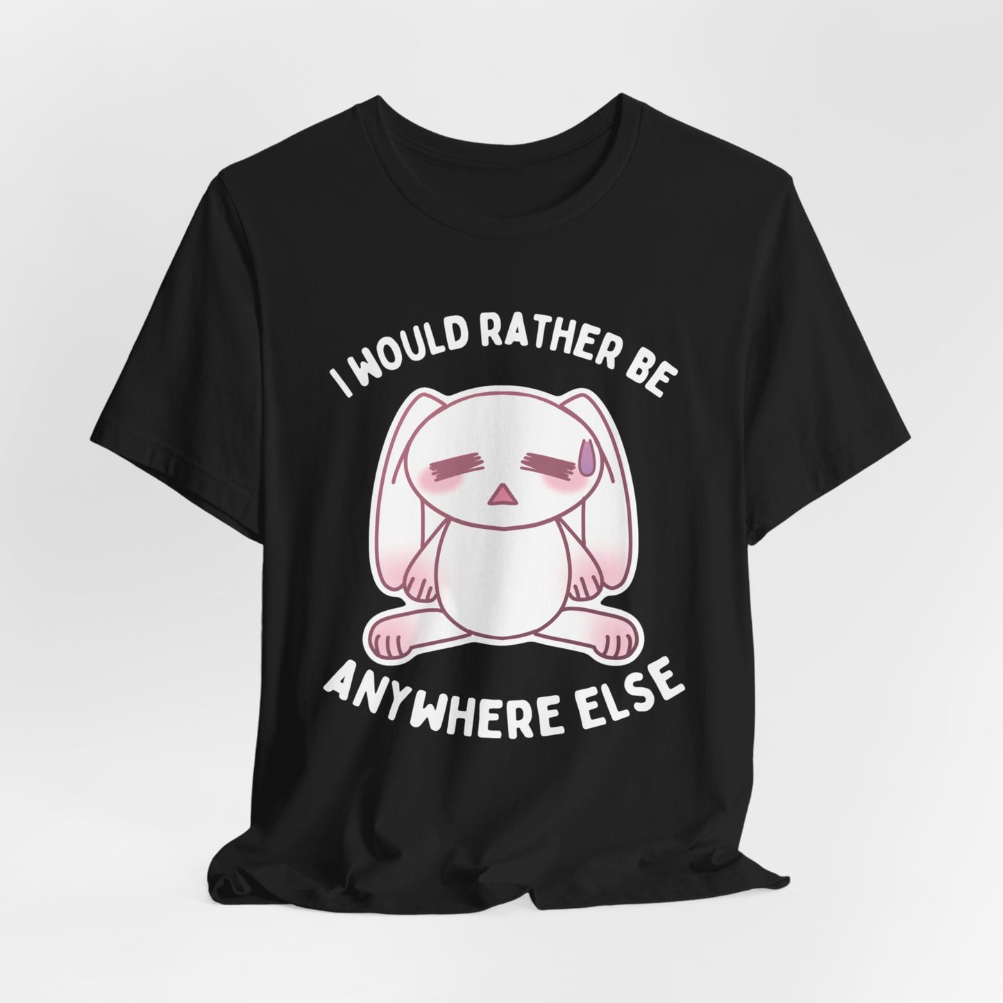 Nervous Rabbit-Unisex Jersey Short Sleeve Tee