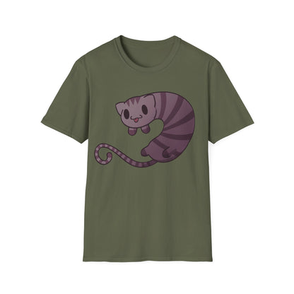 Long cat- Unisex Softstyle T-Shirt