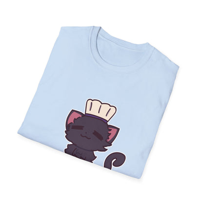 Makin' Biscuits- Black. Unisex Softstyle T-Shirt