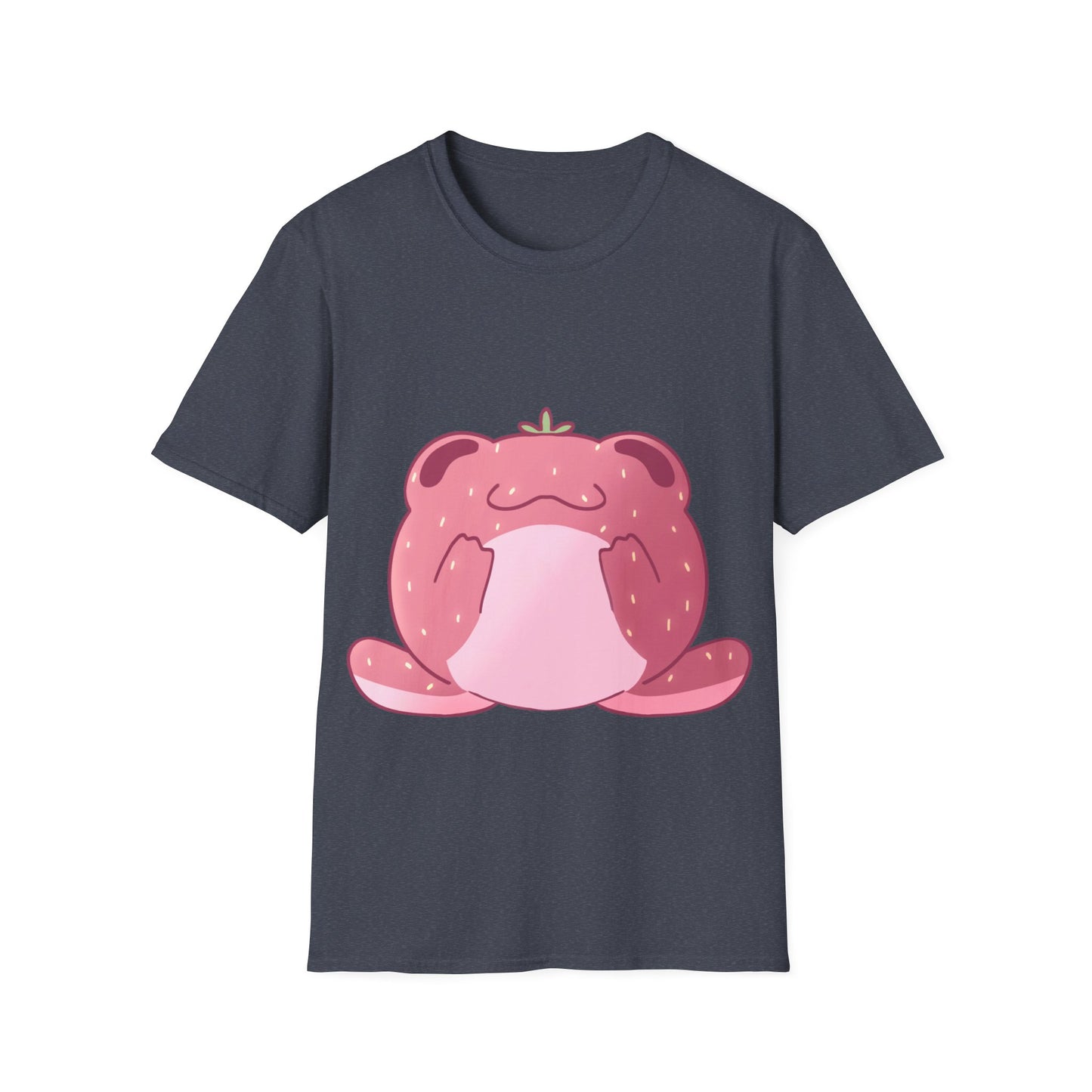 Strawberry Frog-Unisex Softstyle T-Shirt