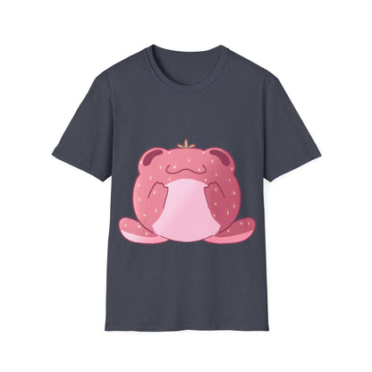 Strawberry Frog-Unisex Softstyle T-Shirt
