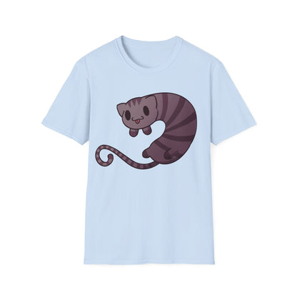 Long cat- Unisex Softstyle T-Shirt