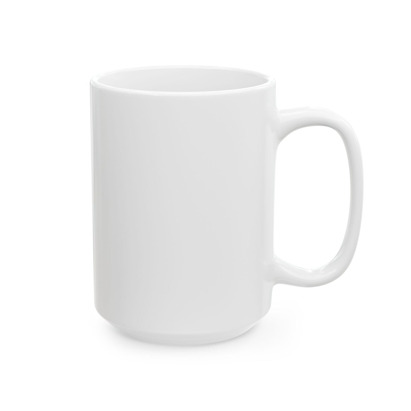 Happy Pug Ceramic Mug, (11oz, 15oz)