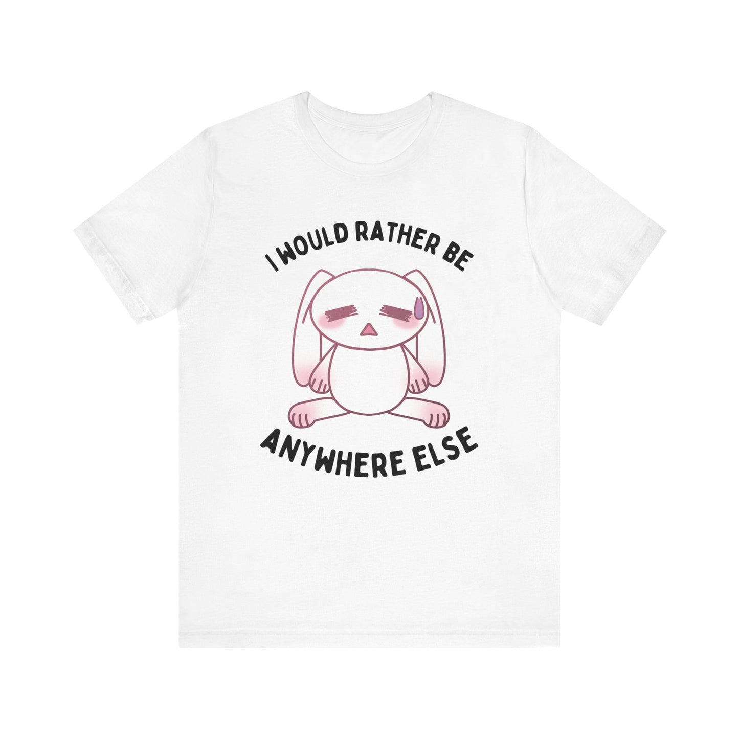 Nervous Rabbit-Unisex Jersey Short Sleeve Tee