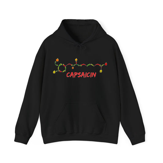 Capsaicin Chillies- Unisex Heavy Blend™ Hooded Sweatshirt