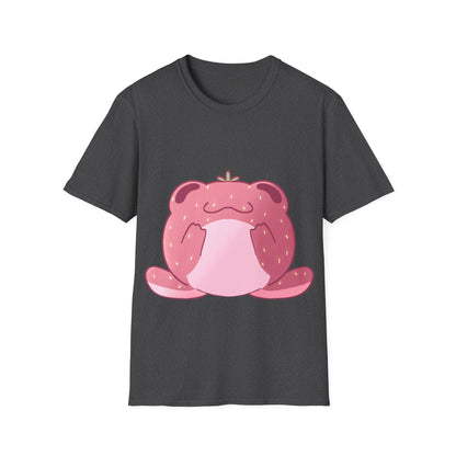Strawberry Frog-Unisex Softstyle T-Shirt