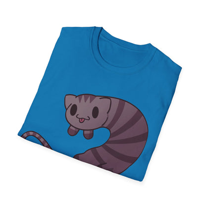 Long cat- Unisex Softstyle T-Shirt