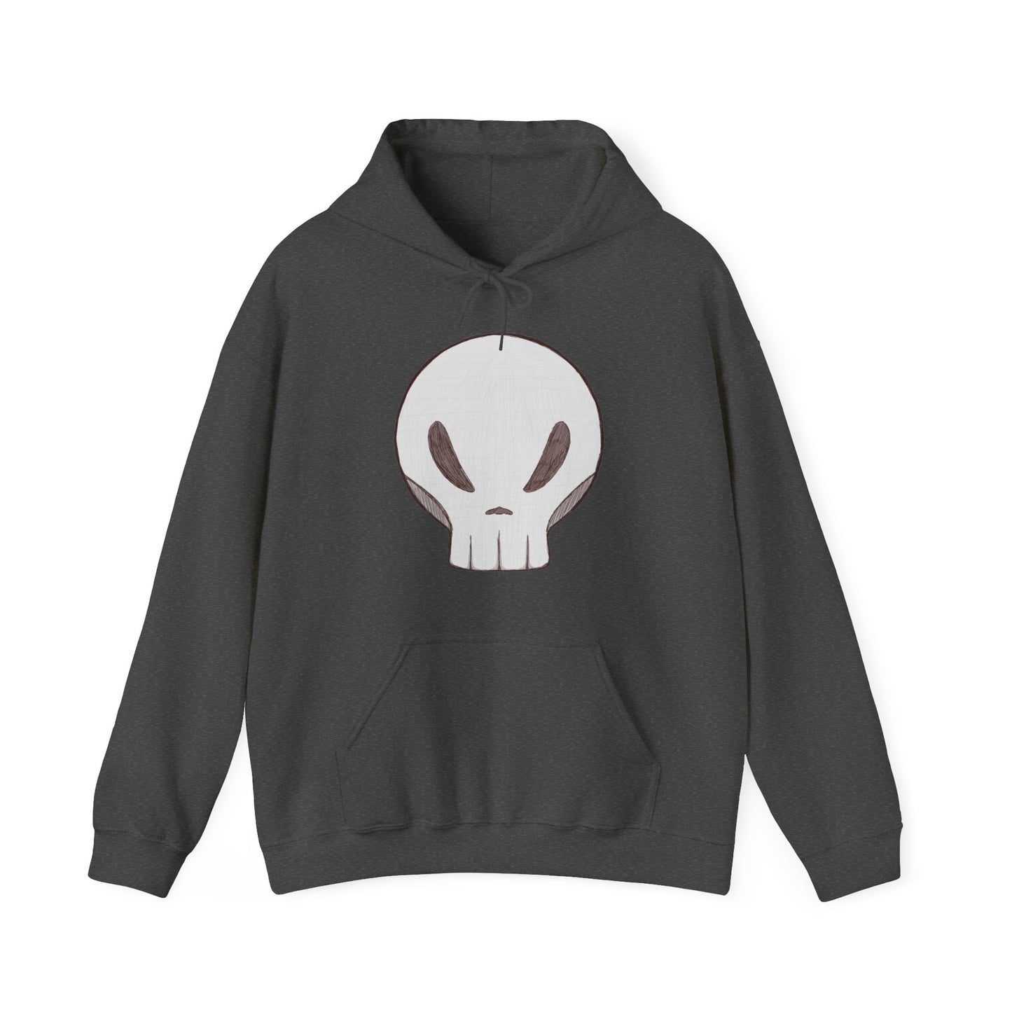 White Skull-Unisex Heavy Blend™ Hooded Sweatshirt