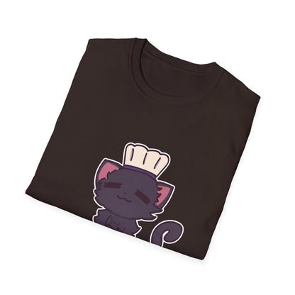 Makin' Biscuits- Black. Unisex Softstyle T-Shirt