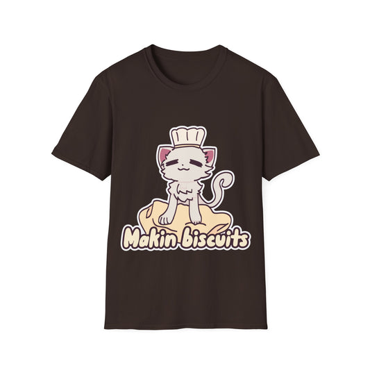 Making Biscuits-Cream. Unisex Softstyle T-Shirt