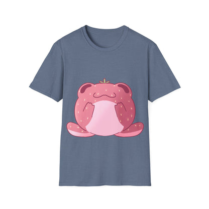 Strawberry Frog-Unisex Softstyle T-Shirt