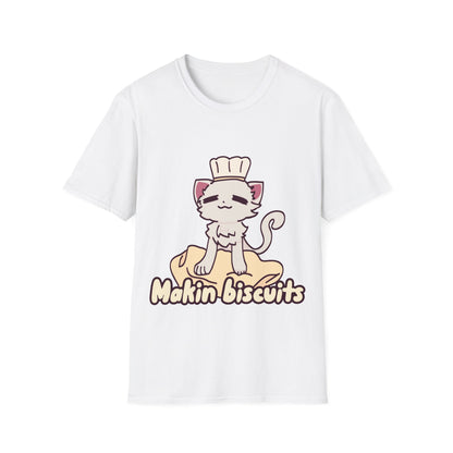Making Biscuits-Cream. Unisex Softstyle T-Shirt