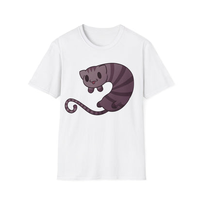 Long cat- Unisex Softstyle T-Shirt