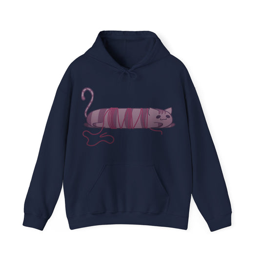 Longcat with string. Unisex Heavy Blend™ Hooded Sweatshirt