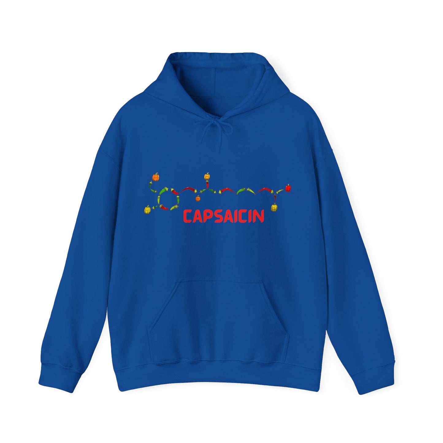 Capsaicin Chillies.  Unisex Heavy Blend™ Hooded Sweatshirt