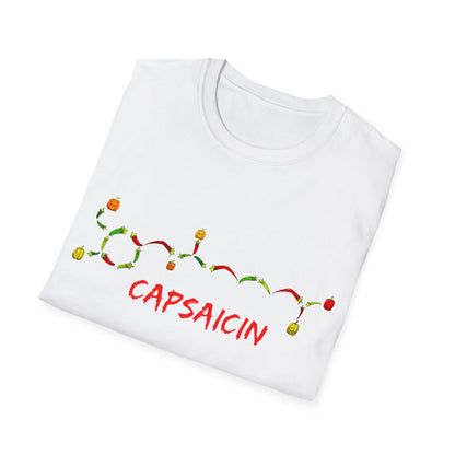Capsaicin Chillies- Unisex Softstyle T-Shirt