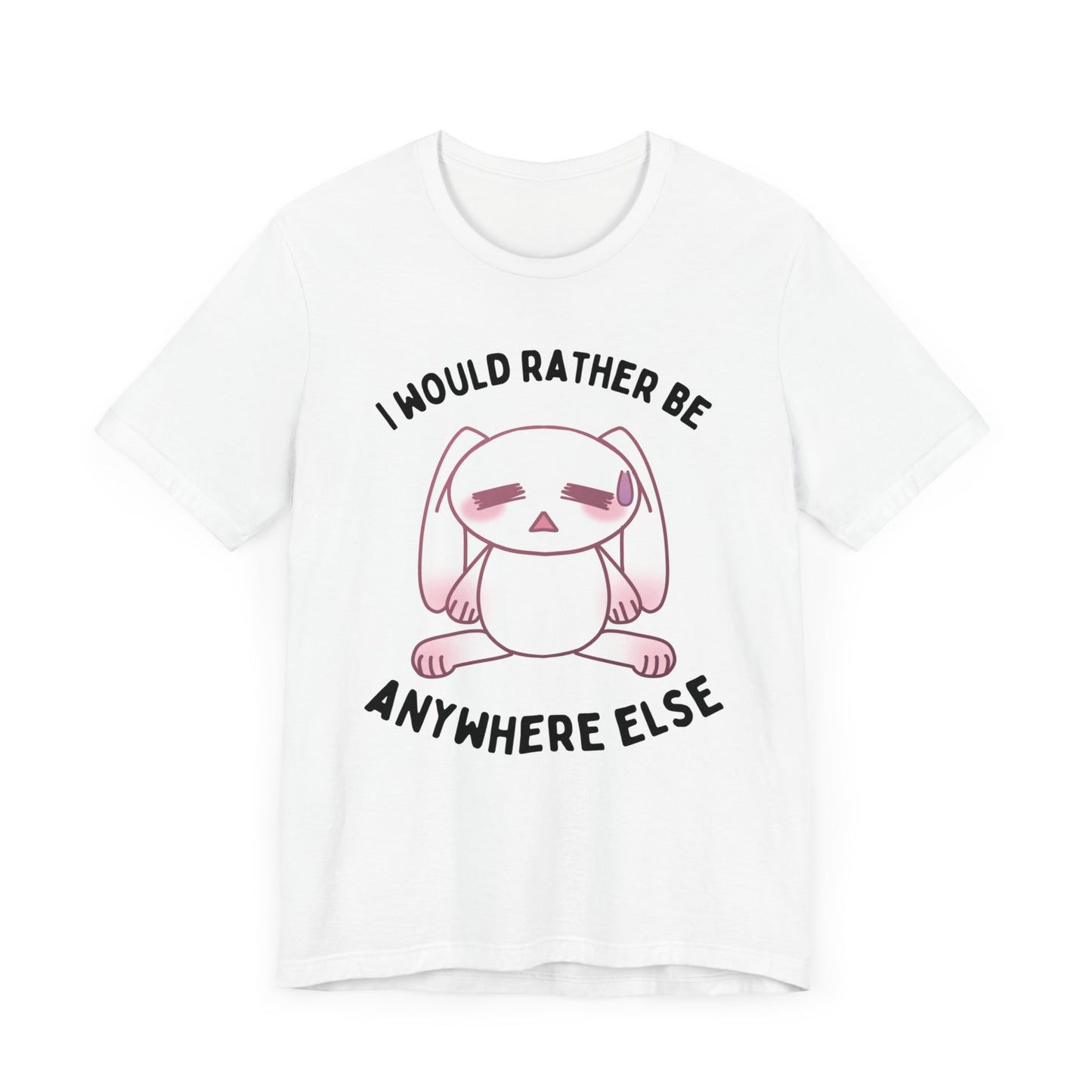 Nervous Rabbit-Unisex Jersey Short Sleeve Tee