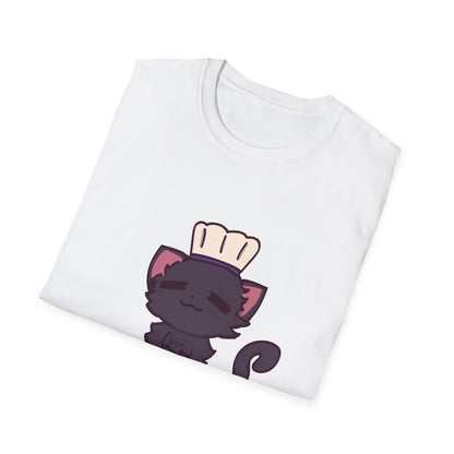 Makin' Biscuits- Black. Unisex Softstyle T-Shirt
